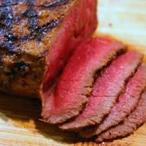 Sliced London Broil with Onions Full Tray
